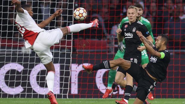 Ajax - Beşiktaş maçından öne çıkan fotoğraflar