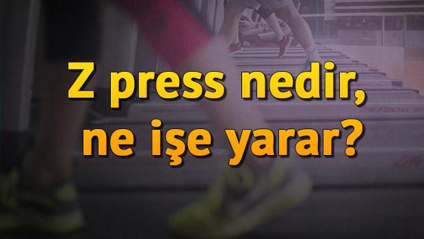 Z Press Nedir, Ne İşe Yarar Ve Nasıl Yapılır? Z Press Hareketi Hangi Kasları Ve Nereyi Çalıştırır