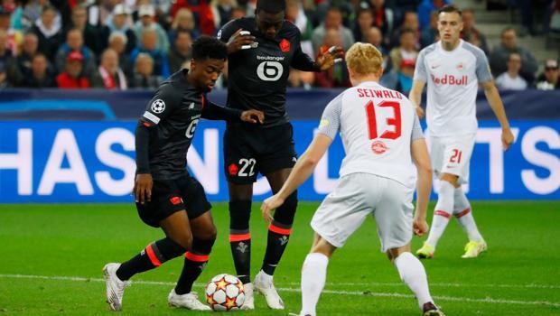 Salzburg-Lille maçından en özel fotoğraflar!