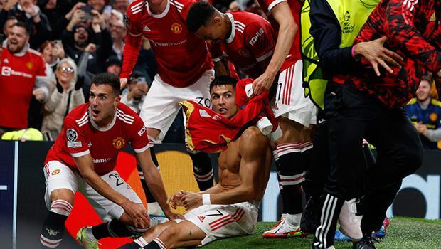 Ronaldo Manchester United'ı ipten aldı, yeni bir tarih daha yazdı! Şampiyonlar Ligi'nde gecenin sonuçları...
