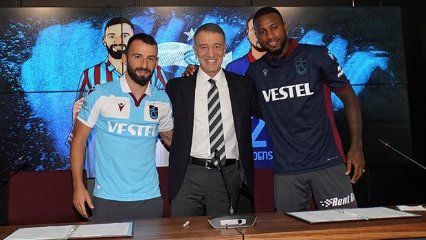 Trabzonspor, Siopis ve Denswil'e imza töreni düzenledi