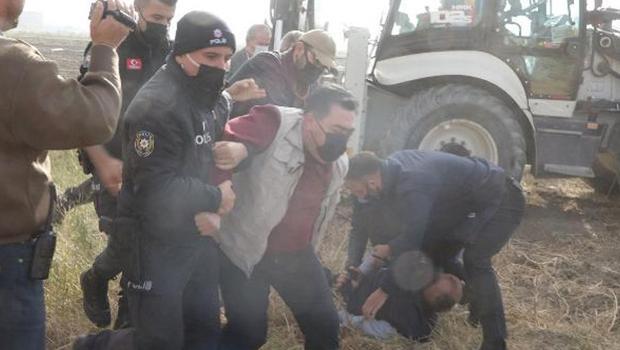 Çorum’da genelev yıkımında gerginlik