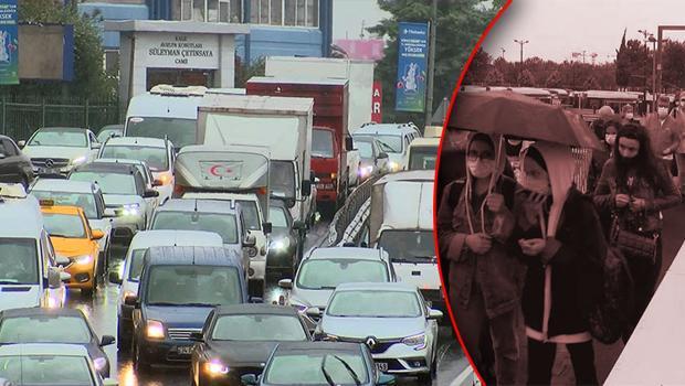 Son dakika... İstanbul'da trafik kilit! Yüzde 80'e ulaştı