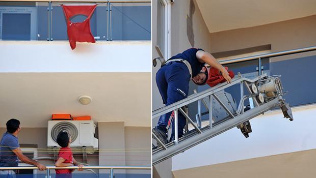 Antalya'da ilginç olay! İtfaiye ekipleri müdahale etti