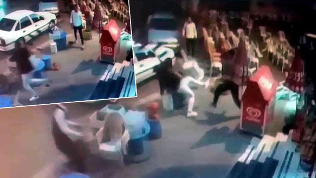 Denizli'de düğünde ortalık fena karıştı