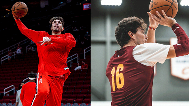 Hazırlık maçında Alperen ve Cedi'den 5'er sayı