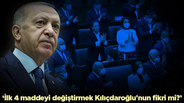 Son dakika... Cumhurbaşkanı Erdoğan'dan muhalefete tepki... Yeni anayasa açıklaması