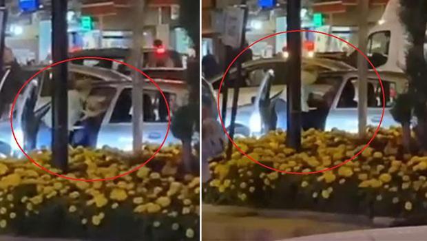 Trafikte dehşet! Şoför bıçakla saldırdı