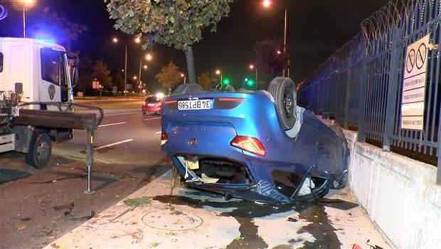 Bakırköy'de korkunç kaza! 3 kişi yaralandı