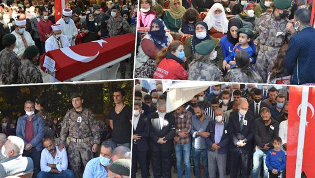 Şehit özel harekat polisi Cihat Şahin, Elazığ'da son yolculuğa uğurlandı