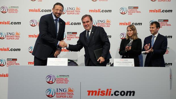 Misli.comdan basketbola dev destek! TBF ile iş birliği anlaşması imzalandı