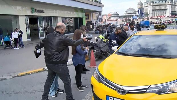 İstanbul'da turistin taksi isyanı