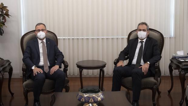 Bakan Kasapoğlu'ndan Bakan Özer'e hayırlı olsun ziyareti