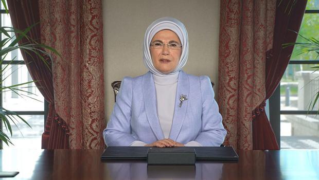 Emine Erdoğan, Sıfır Atık Zirvesi 2021'e video mesajla katıldı