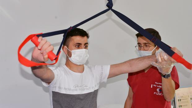 Samet Erkuş yürümeye ve konuşmaya başladı