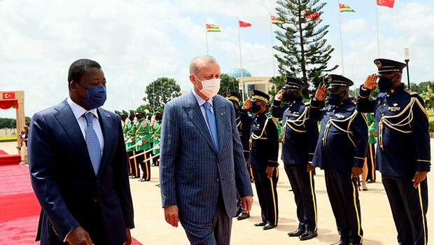 Cumhurbaşkanı Erdoğan, Togo'da