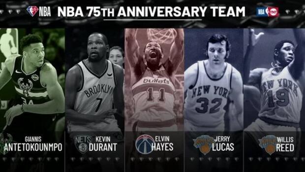 NBA tarihinin en iyi 75 oyuncusu listesinin ilk bölümü açıklandı