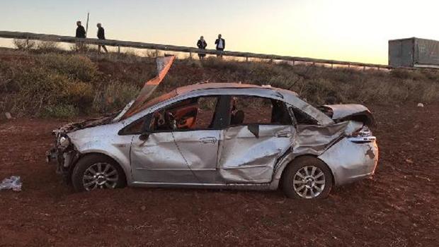 Kırıkkale'de otomobil, şarampole devrildi: 2 ölü, 2 yaralı