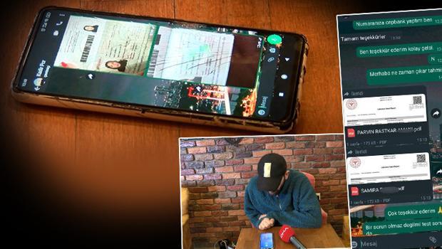 İstanbul'da akılalmaz sahtekarlık: WhatsApp ile sahte PCR testi...