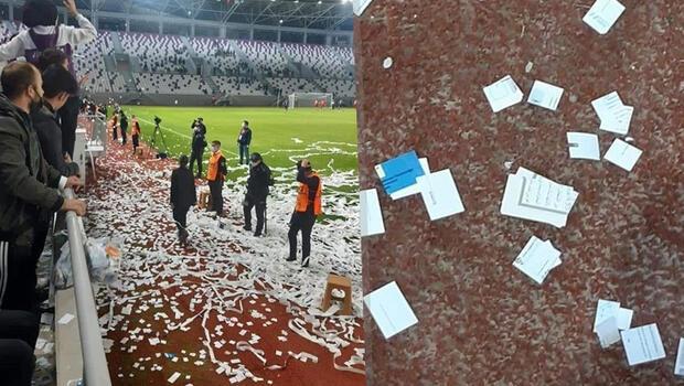Ayet yazılı kağıttan ve Türk bayrağından konfeti skandalı sonrası açıklama! 