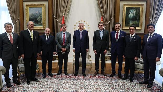 Cumhurbaşkanı Erdoğan TOGGa can verecek heyeti kabul etti