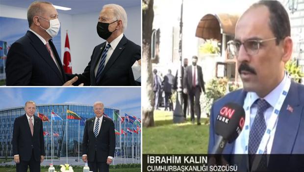 Cumhurbaşkanı Erdoğan-Biden görüşmesi ne zaman? İbrahim Kalın'dan CNN TÜRK'e özel açıklama