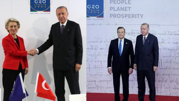 Cumhurbaşkanı Erdoğan'dan G20'de kritik görüşmeler