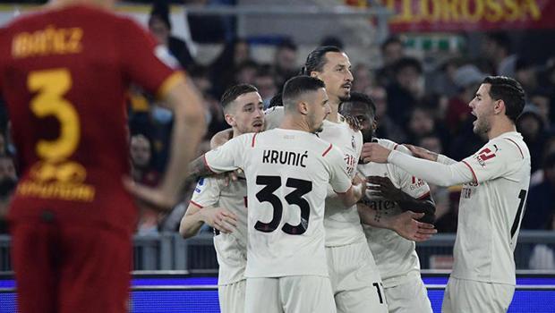 Milan, Roma'yı devirip zirve yarışını sürdürdü