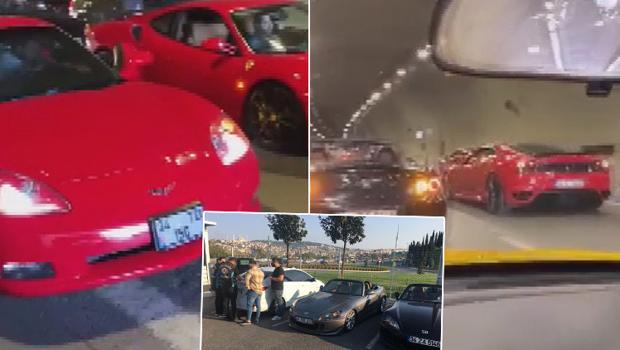 İstanbul'da düğün terörü! Trafiği birbirine kattılar