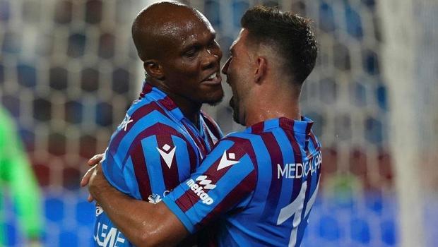 Trabzonspor'un Beşiktaş maçında kozları Bakasetas ve Nwakaeme