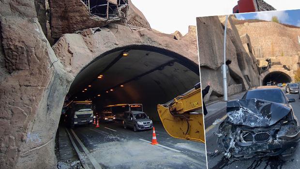 Ankara'da tünel çıkışında korkunç olay