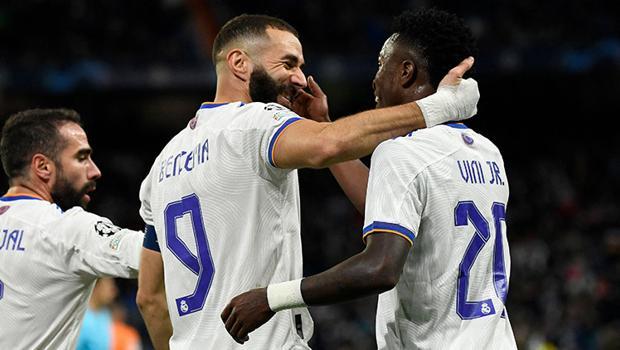 Real Madrid'den tarihi galibiyet! Shakhtar'ı Benzema yıktı...