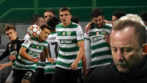 Son Dakika: Sporting-Beşiktaş maçında Sergen Yalçın'dan tartışılan karar! 'Bunun izahı yok'