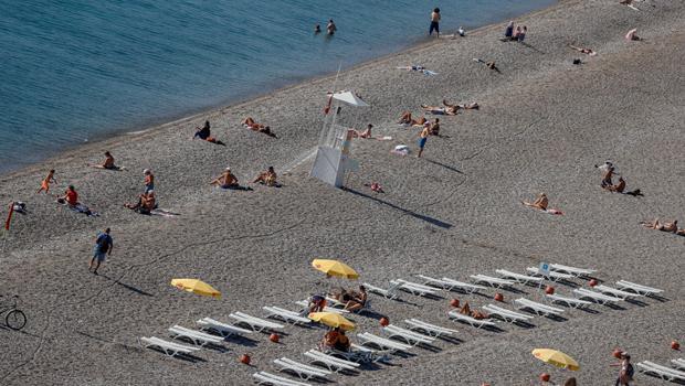 Antalya'da kasım ayında deniz keyfi