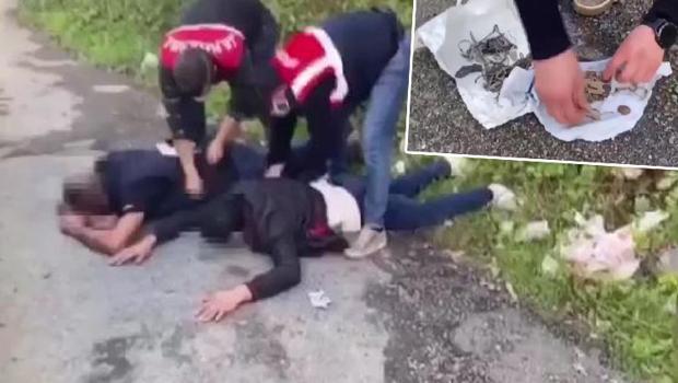 Jandarmadan tarihi eser kaçakçılarına baskın