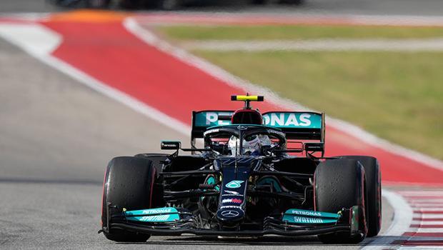 F1 Meksika Grand Prix'sinde pole pozisyonu Valtteri Bottas'ın