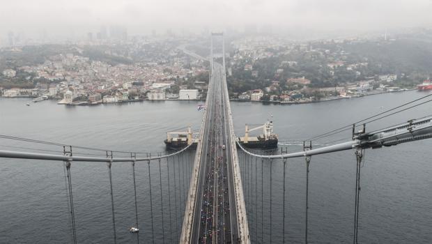 43. İstanbul Maratonu'ndan en özel fotoğraflar