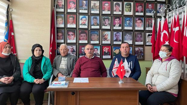 Sinop'ta şehit yakınları ve gazilerden İYİ Partili Türkkan'a tepki