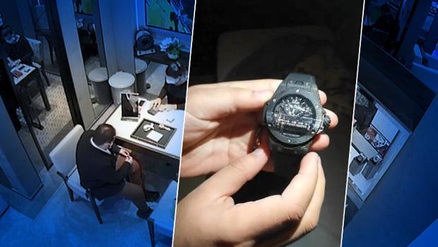 Lüks mağazadan milyonluk hırsızlık