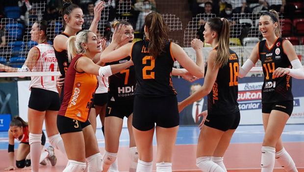 Bolu Belediyespor 1 - 3 Galatasaray HDI Sigorta (Maç özeti)