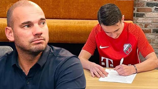 Son Dakika: Jesse Sneijder imzayı attı! Babasının yapamadığını yaptı...