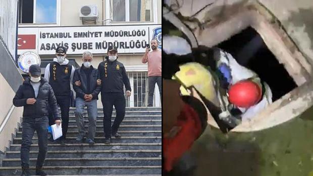 Cesedini su kuyusuna atmıştı! Kan donduran ifade: Ölmesi 40 dakika sürdü