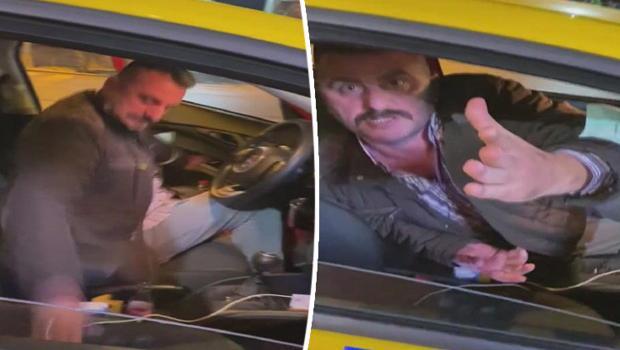 Taksici dehşeti! Görüntülenince 'kafana sıkarım' diye tehdit etti