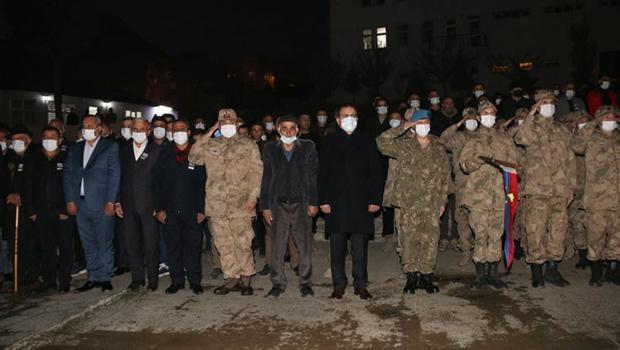 Kanser nedeniyle vefat eden Uzman Çavuş Özatak için tören düzenlendi