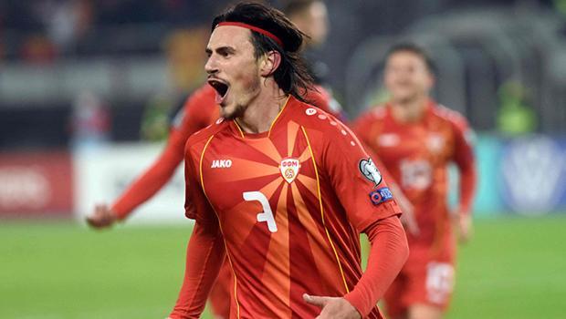 Eljif Elmas şov yaptı, Kuzey Makedonya play-off biletini aldı!