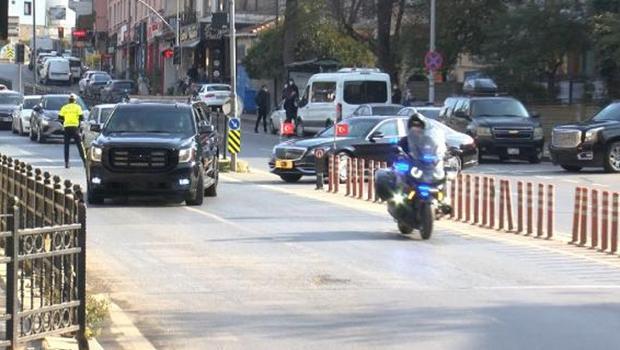 Erdoğan Ankara'ya gitti! Konvoy ambulansı bekledi