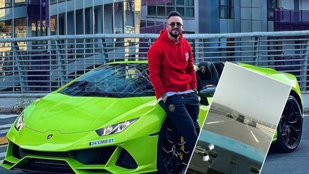 Otoyol'da makas atıp yarışan araçlarda Gökhan Çıra izi