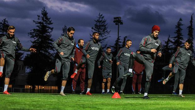 Trabzonspor Gaziantep FK hazırlıklarını sürdürdü