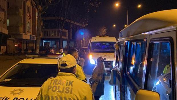 Güzergahının 120 kilometre dışında yolcu taşıyordu... Trafikten menedildi