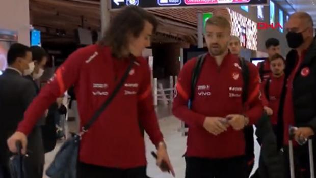 Son Dakika: A Milli Takım yurda döndü!